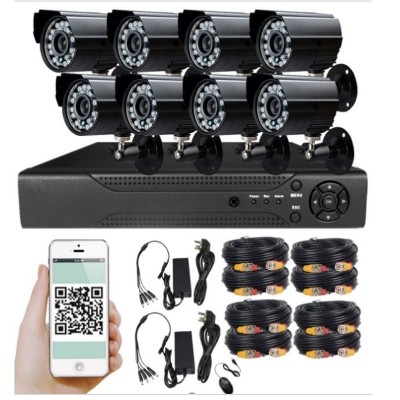 跨境电商高清夜视AHD DVR Kit有线摄像头套装监控录像机防水枪机图3