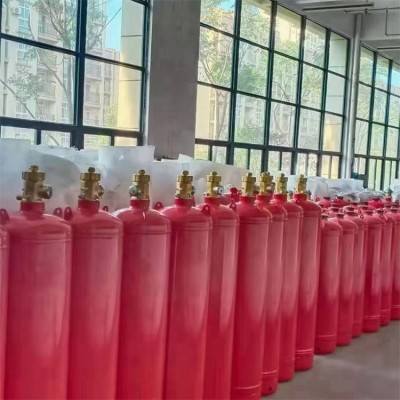 柜式七氟丙烷灭火器 固定式机房灭火装置 无管网 定温悬挂式 汉消消防图3
