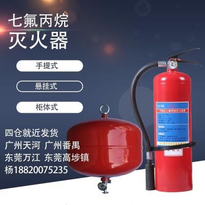 手提式七氟丙烷灭火器浙安牌悬挂式自动灭火器机房图2