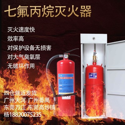 手提式七氟丙烷灭火器浙安牌悬挂式自动灭火器机房图5