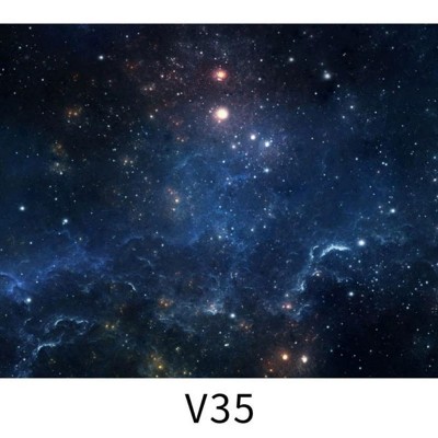 星空顶光纤灯天花板影音室家庭影院酒吧KTV会所家装室内石膏板图5