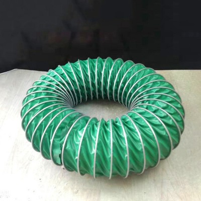 三防布阻燃通风软管加厚带钢丝结实耐用耐高温三防布伸缩软管风管图2