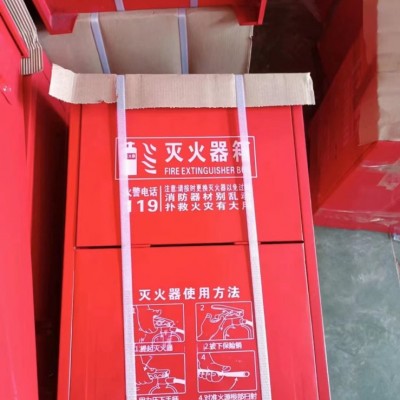 灭火器箱 牢固耐用 防锈喷漆 干净醒目 厂家直销图2