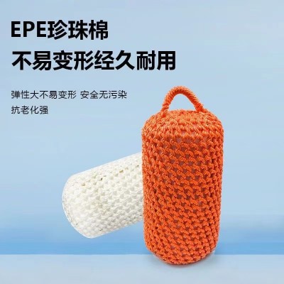 船用尼龙棕绳防撞靠球游艇码头编织防撞碰垫定制船舶泡沫防撞靠球图4