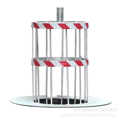 城市内涝防护安全笼防汛应急警示笼雨天防杂物防人掉落井笼图5