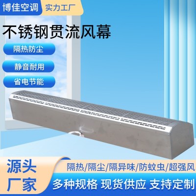 定制批发商场强力空气不锈钢贯流风幕机工业简易低噪音贯流风幕机图2