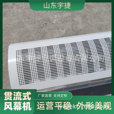 厂家直供商场0.9米大门贯流式自然风幕机静音防蚊虫电加热空气幕图2