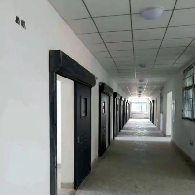 AB电动大门监舍门监牢门一框双监室门多点式内平移门 金府图4