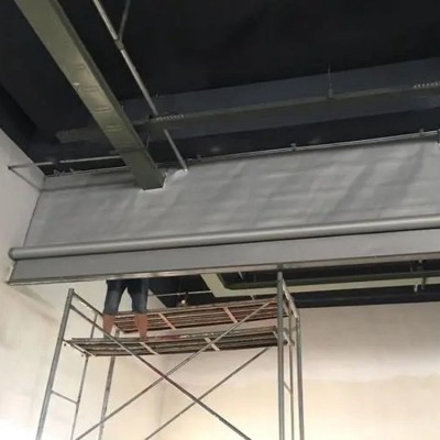 活动式柔性挡烟垂壁 地下车库酒店大厅安装 防火隔烟图2