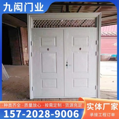 钢制防盗门 新型入户门 保温密封性好 安装方便图3