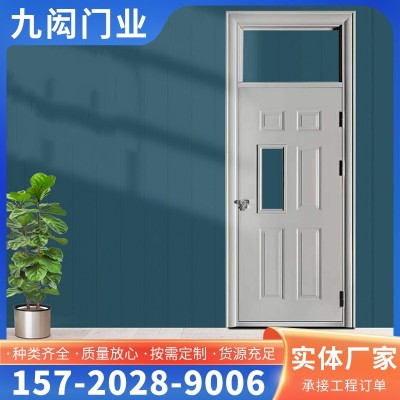 钢制防盗门 新型入户门 保温密封性好 安装方便图2
