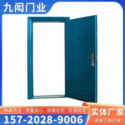钢制防盗门 新型入户门 保温密封性好 安装方便图4