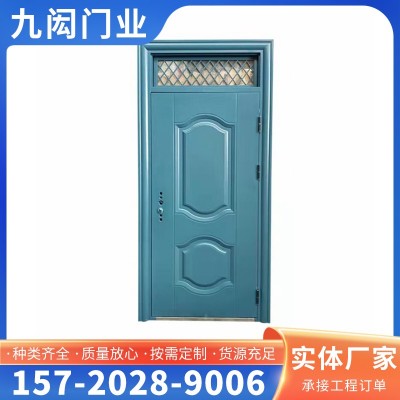 钢制防盗门 新型入户门 保温密封性好 安装方便图5