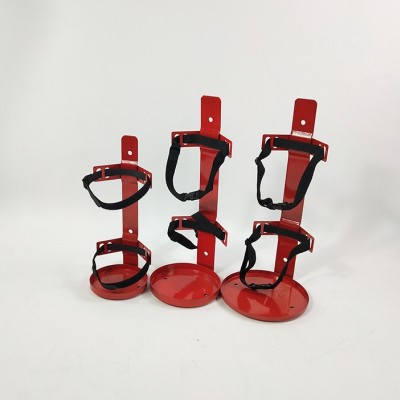 灭火器架 支架子 4kg灭火器挂架 固定铁质支架 通用型灭火器架图2