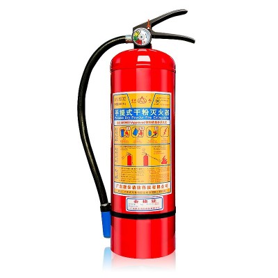 消防器材星浙安灭火器家用商用车载推车4kg手提式干粉灭火器批发图5