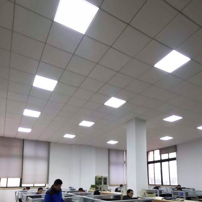 led平板灯嵌入式600*600办公室集成吊顶石膏矿棉面板灯工程60*60图2