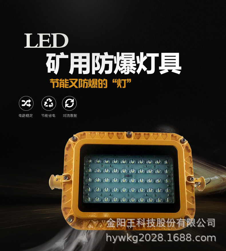 矿用隔爆型LED巷道灯-金阳王科技