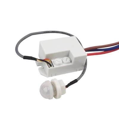 110V220V迷你小探头红外线人体感应器智能延时分体开关模块图5