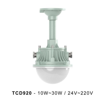 台创TCD920防爆吸顶灯24V220V地沟管廊道桥架防水10W20W30W低顶灯图4