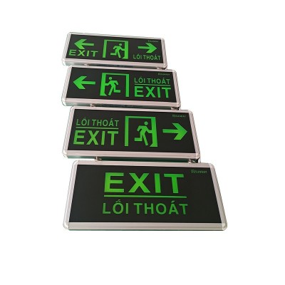 Emergencylights消防应急灯EXIT安全出口疏散指示标志灯外贸批发图2