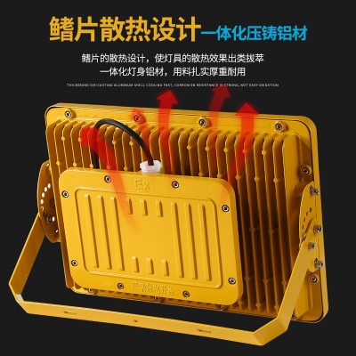 led防爆灯工业厂房工厂车间仓库照明工地投光灯照明防爆工矿灯图2