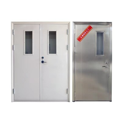 楼梯口疏散通道用乙级防火门 钢质防火隔热耐火门 运行稳定 定做加工图2