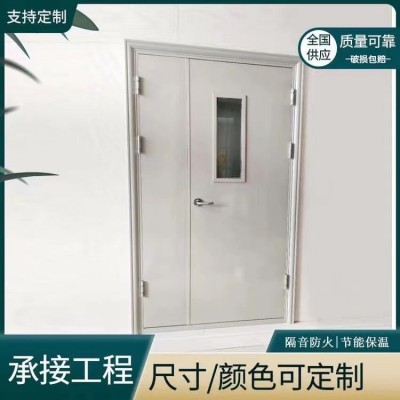 钢质防火门 疏散通道楼道专用 乙级钢制防火隔热门 架构稳定图4