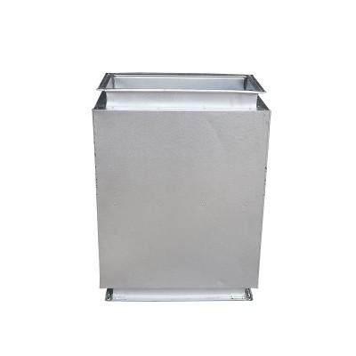 现货不锈钢镀锌板静压箱消声器降噪工业消声器管道阻抗复合消声器图5