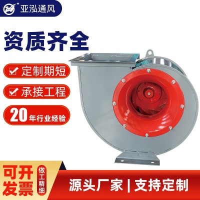 A型4-72离心式通风机 2.2kw厨房排烟通风机 工业除尘蜗牛离心风机图3