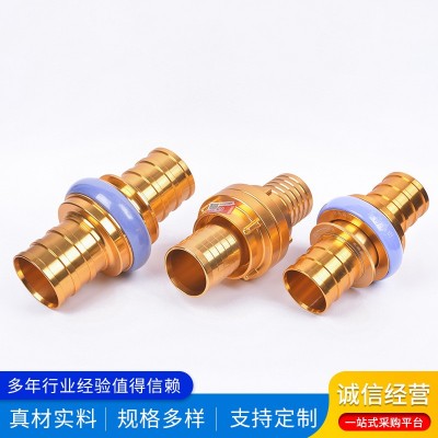 消防水带接口65/80卡式高压锻造快速接口消防队比武轻型接口图2