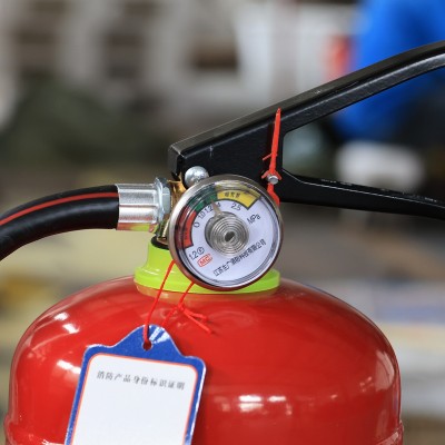 手提式干粉灭火器4kg/5kg/3kg店用家用商场工厂消防器材批发供应图3