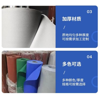 硅钛防火布厂家防火阻燃耐高温硅钛布防火布挡烟垂壁布A级防火布图2