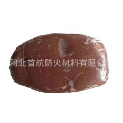 防火泥柔性有机堵料空调孔封堵可塑性防火堵料非凝固防火堵料批发图5
