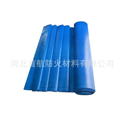 小量批发阻燃防火布彩色硅胶布耐高温电焊专用三防布厂家图4