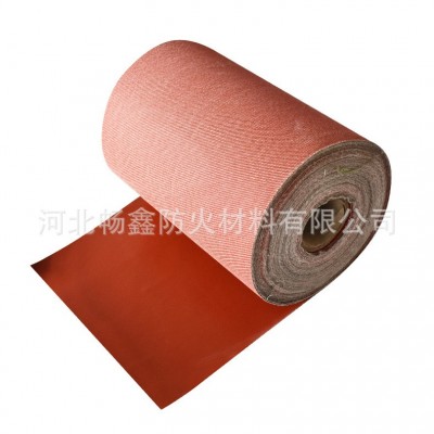 小批量定制硅胶防火布绝缘阻燃纳米帆布防水玻璃纤维三防布图5