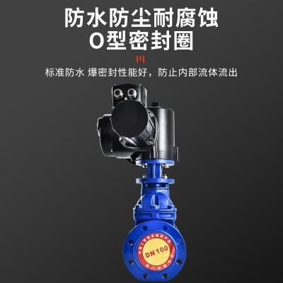 上海美科埃美柯沪工良工迈克精工智能一体电动法兰闸阀Z945X-16Q图2
