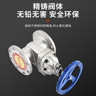 上海埃美柯沪工精工美科自东迈克阀门不锈钢软密封法兰闸阀Z45X图3
