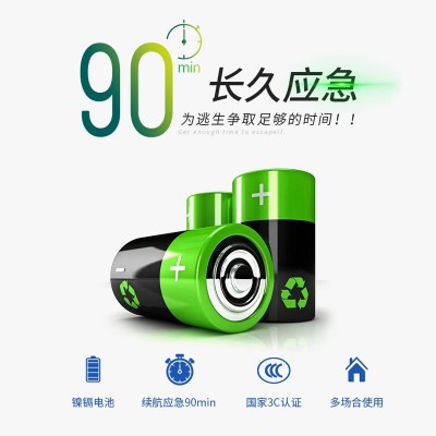 消防应急灯不锈钢防水应急灯方式双头灯二合一多功能应急双头灯图3
