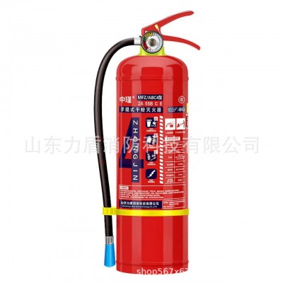 新国标干粉灭火器4kg消防灭火器 商用灭火器商铺用4公斤灭火器3kg图4