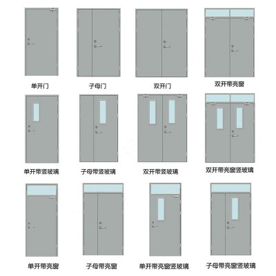 钢质防火门厂家直销甲级乙级钢制现货木质防盗不锈钢消防验收图2