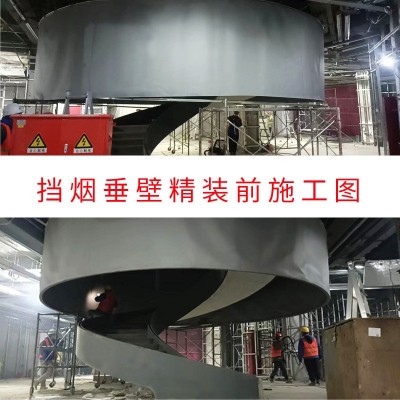 挡烟垂壁电动挡烟垂壁圆弧形挡烟垂壁电动折叠提升挡烟垂壁图4