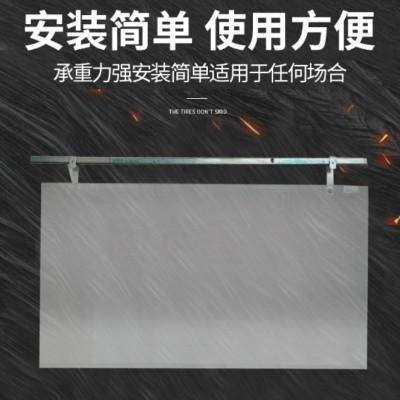 安徽省巢湖市山东省潍坊市启成消防科技公司不锈钢挡烟垂壁 电动图3