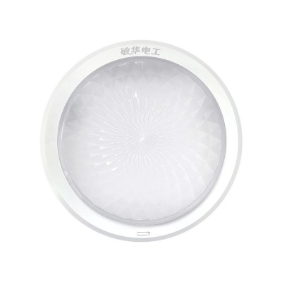 敏华消防应急灯150圆形应急照明灯36v264v高低压兼容壁挂灯吸顶灯图5