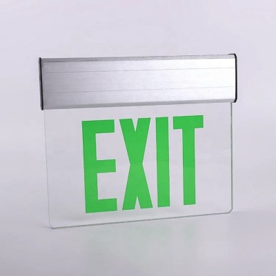 外销出口美规吊装吸顶EXIT消防应急灯跨境出口楼层逃生疏散指示灯图2