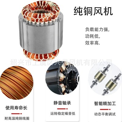 DFBZ方形壁式轴流风机220v大功率工业防爆小型静音通风XBDZ风机图3