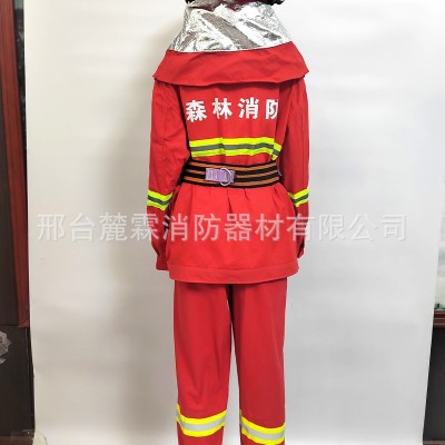 定制森林防火服巡山巡林扑火服棉防火服多种颜色分体式消防防火服图3