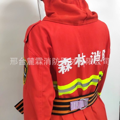 定制森林防火服巡山巡林扑火服棉防火服多种颜色分体式消防防火服图2
