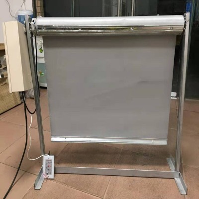 防火隔烟玻璃挡烟垂壁固定式挡烟垂壁防火帘耐高温隔烟卷帘图3