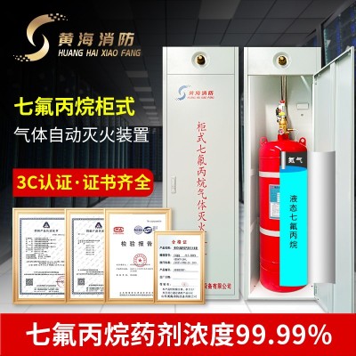 柜式七氟丙烷灭火装置七氟丙烷灭火器七氟丙烷气体灭火装置