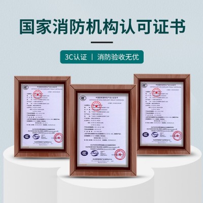 劳士自电自控220V双头消防应急灯 壁挂式双头应急高亮消防照明灯图2